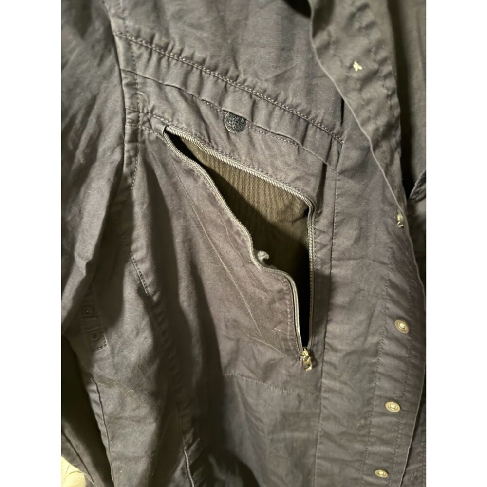 Vintage Y2K Victorinox Swiss Army Lightweight Cotton Utility Jacket Shacket Sz L - Picture 9 of 16
